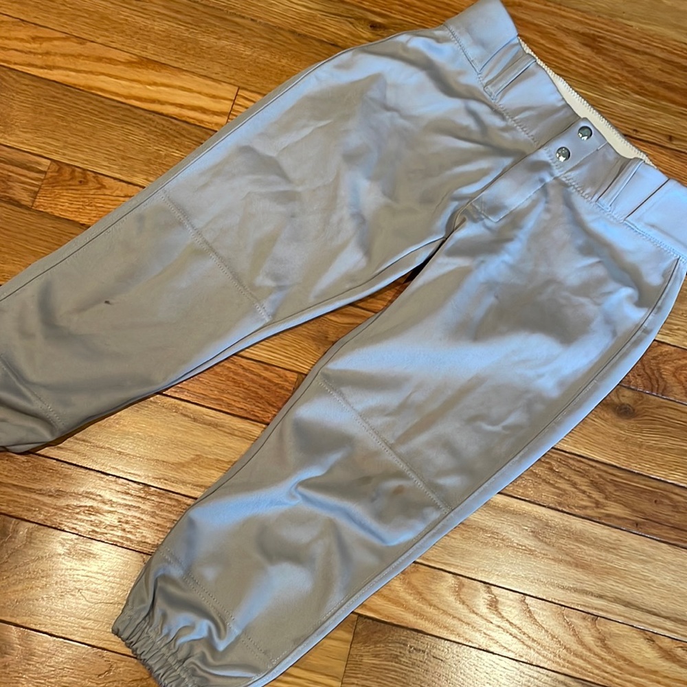 Nova athletics grey softball pants adult small good used condition